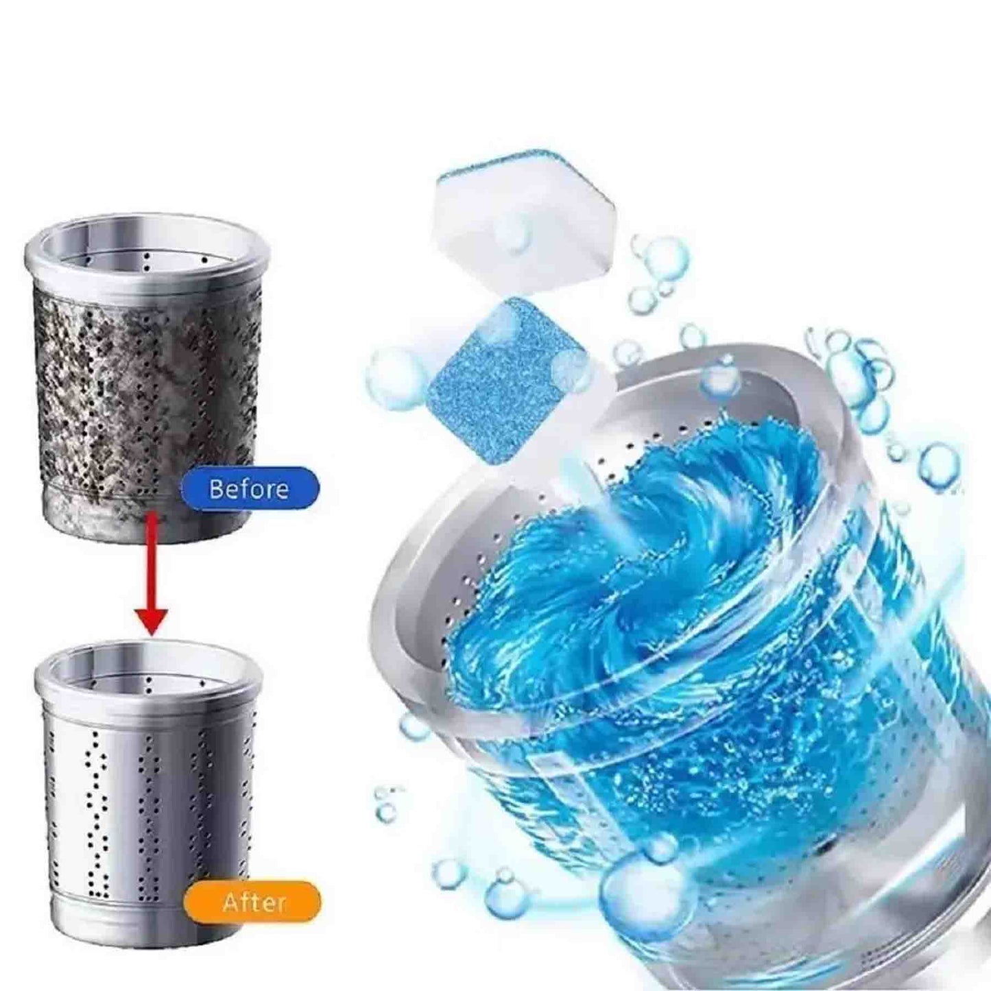 ⭐ Pastillas Para Lavar Lavadora 12 pc
