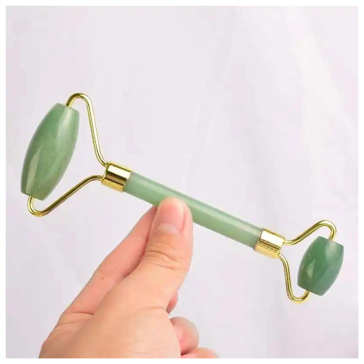 Rodillo Facial de Jade para Lifting