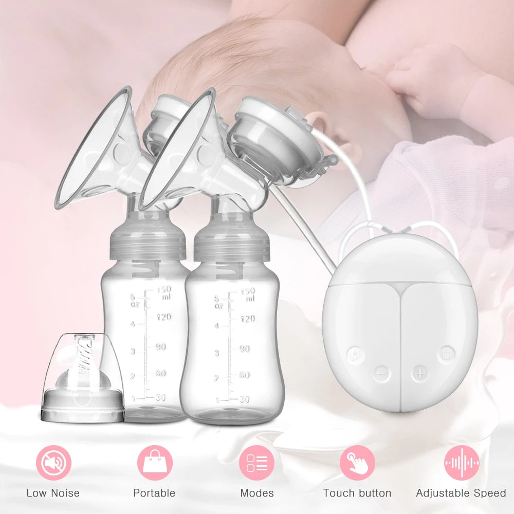 Extractor De Leche Materna Doble Bomba
