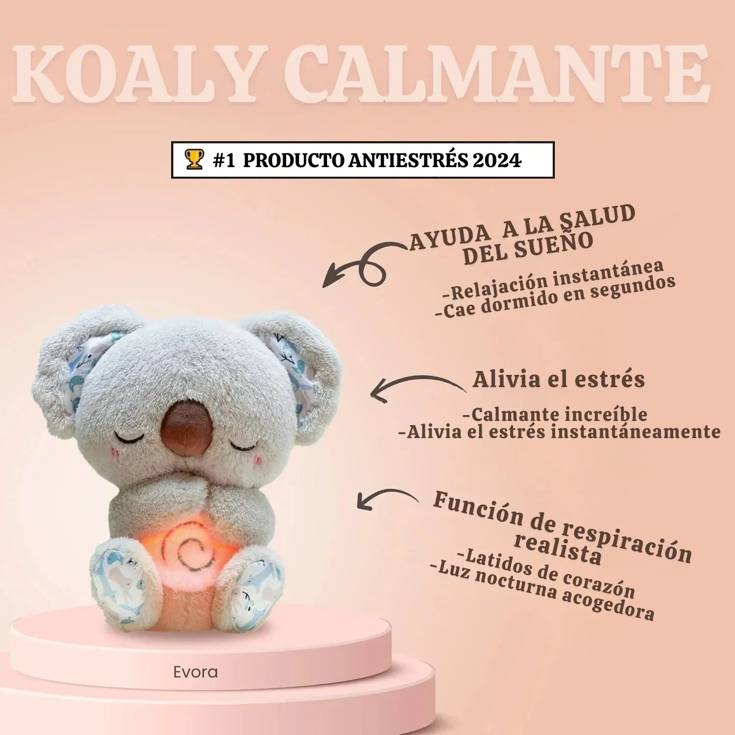 PELUCHE QUE RESPIRA ANTIESTRES